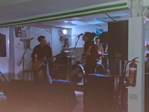 The Stile playing at The Cave Inn, November 2020